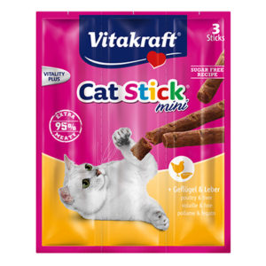 Vitakraft cat stick mini poultry & liver