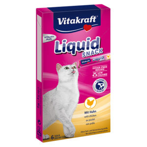Vitakraft cat liqud snack chicken + taurine